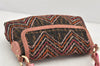 Authentic FENDI Zucca Chef Bag Shoulder Bag Purse Canvas Suede Brown 2568K