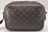Authentic Louis Vuitton Monogram Reporter PM Shoulder Bag M45254 Junk 2570J