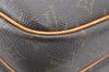 Authentic Louis Vuitton Monogram Reporter PM Shoulder Bag M45254 Junk 2570J