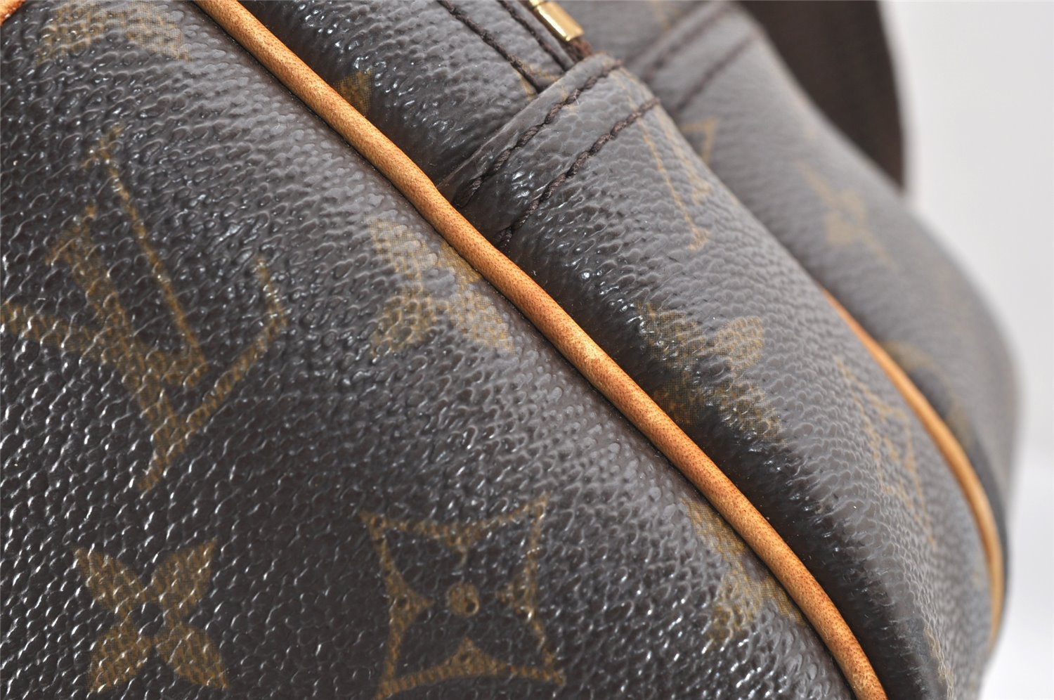 Authentic Louis Vuitton Monogram Reporter PM Shoulder Bag M45254 Junk 2570J