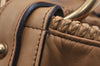 Authentic GUCCI Vintage Horsebit Shoulder Hand Bag Leather 114900 Brown 2570K