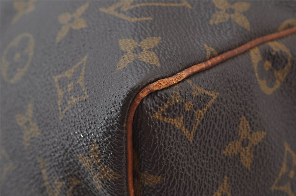 Authentic Louis Vuitton Monogram Speedy 30 Hand Boston Bag M41526 Junk 2571J