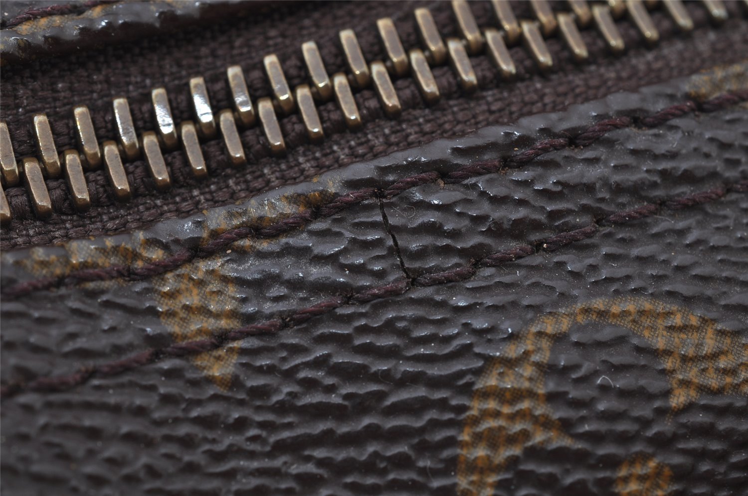 Authentic Louis Vuitton Monogram Speedy 30 Hand Boston Bag M41526 Junk 2571J