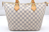 Authentic Louis Vuitton Damier Azur Saleya PM Shoulder Tote Bag N51186 LV 2571K