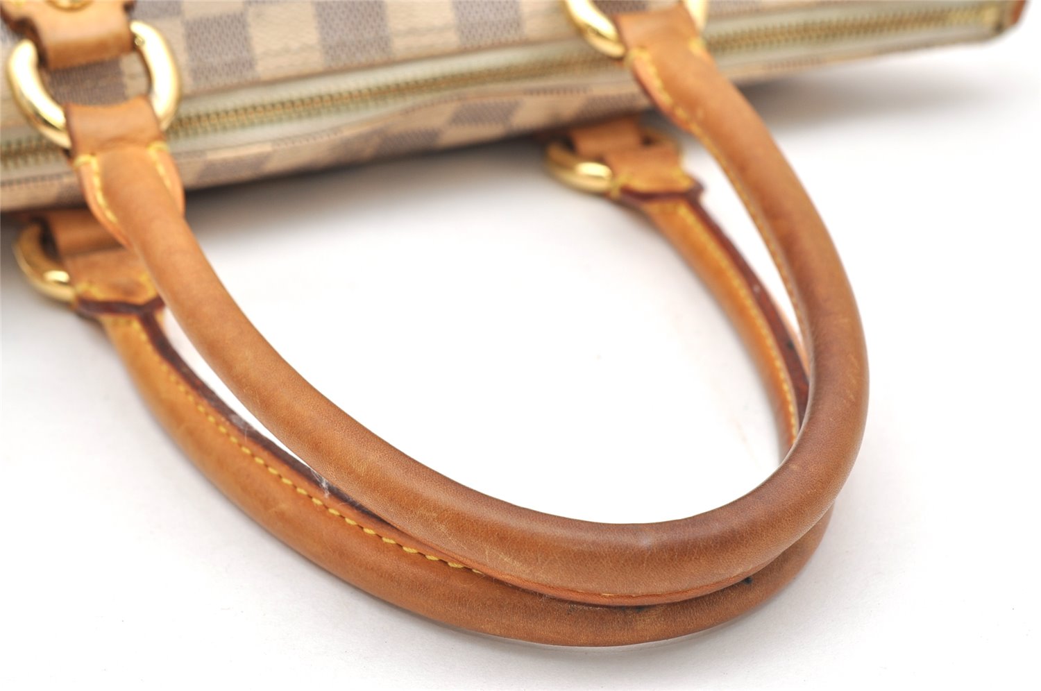 Authentic Louis Vuitton Damier Azur Saleya PM Shoulder Tote Bag N51186 LV 2571K