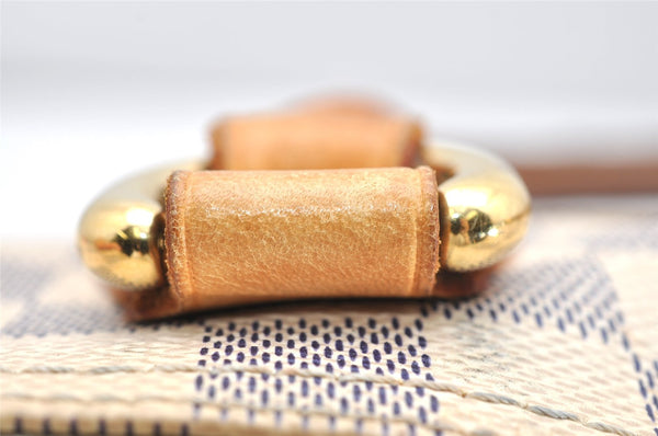 Authentic Louis Vuitton Damier Azur Saleya PM Shoulder Tote Bag N51186 LV 2571K