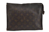 Authentic Louis Vuitton Monogram Poche Toilette 26 M47542 Pouch Junk 2572J