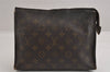 Authentic Louis Vuitton Monogram Poche Toilette 26 M47542 Pouch Junk 2572J