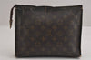 Authentic Louis Vuitton Monogram Poche Toilette 26 M47542 Pouch Junk 2572J