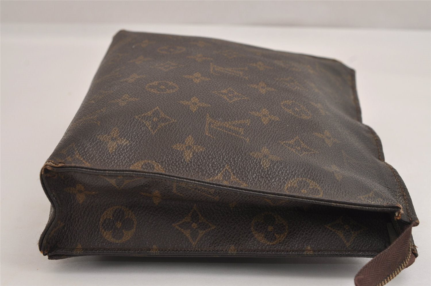 Authentic Louis Vuitton Monogram Poche Toilette 26 M47542 Pouch Junk 2572J