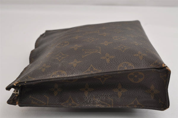 Authentic Louis Vuitton Monogram Poche Toilette 26 M47542 Pouch Junk 2572J