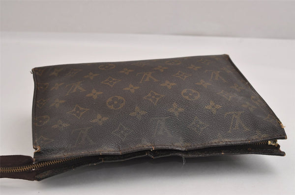 Authentic Louis Vuitton Monogram Poche Toilette 26 M47542 Pouch Junk 2572J