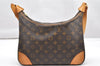Authentic Louis Vuitton Monogram Boulogne 30 Shoulder Cross Bag M52165 LV 2572K