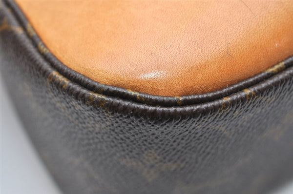 Authentic Louis Vuitton Monogram Boulogne 30 Shoulder Cross Bag M52165 LV 2572K