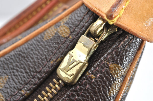 Authentic Louis Vuitton Monogram Boulogne 30 Shoulder Cross Bag M52165 LV 2572K