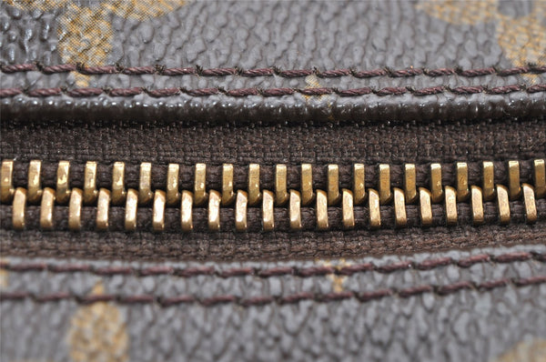 Authentic Louis Vuitton Monogram Boulogne 30 Shoulder Cross Bag M52165 LV 2572K