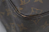 Auth Louis Vuitton Monogram Trousse Toilette 28 Clutch Hand Bag M47522 LV 2573J