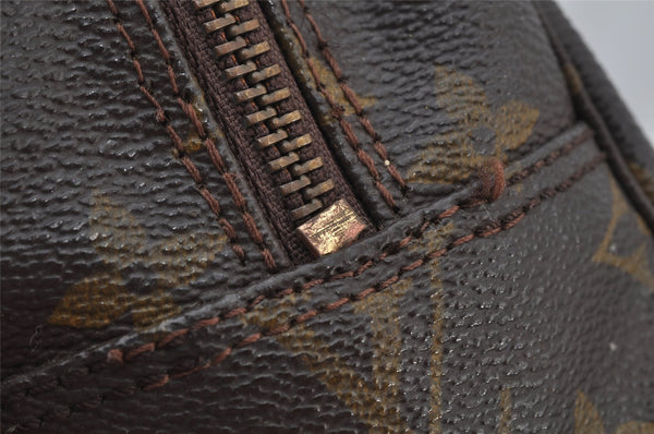 Auth Louis Vuitton Monogram Trousse Toilette 28 Clutch Hand Bag M47522 LV 2573J