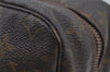 Auth Louis Vuitton Monogram Trousse Toilette 28 Clutch Hand Bag M47522 LV 2573J