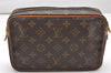 Authentic Louis Vuitton Monogram Compiegne 23 Clutch Hand Bag M51847 LV 2573K