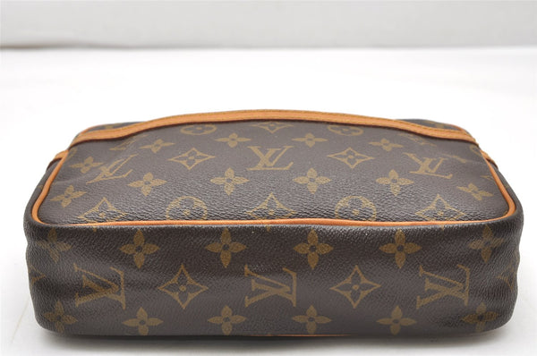 Authentic Louis Vuitton Monogram Compiegne 23 Clutch Hand Bag M51847 LV 2573K