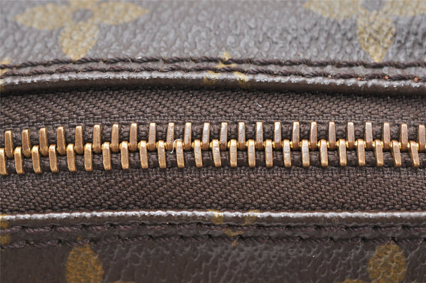 Authentic Louis Vuitton Monogram Compiegne 23 Clutch Hand Bag M51847 LV 2573K