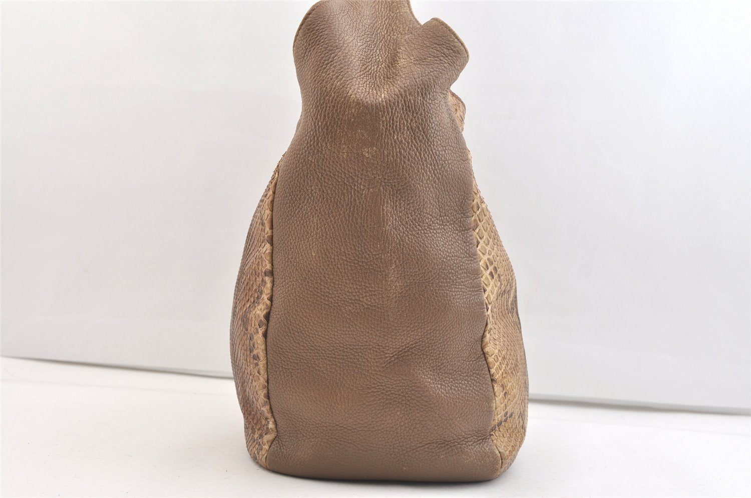 Authentic GUCCI Greenwich Shoulder Hand Bag Leather 257050 Brown 2574K