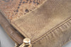 Authentic GUCCI Greenwich Shoulder Hand Bag Leather 257050 Brown 2574K