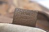 Authentic GUCCI Greenwich Shoulder Hand Bag Leather 257050 Brown 2574K