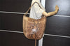 Authentic GUCCI Greenwich Shoulder Hand Bag Leather 257050 Brown 2574K
