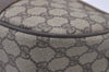 Authentic GUCCI Web Sherry Line Shoulder Cross Bag GG PVC Leather Brown 2576J