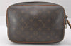 Authentic Louis Vuitton Monogram Reporter PM Shoulder Bag M45254 Junk 2577J