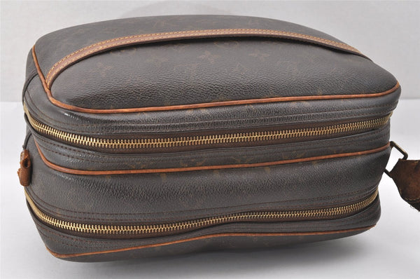 Authentic Louis Vuitton Monogram Reporter PM Shoulder Bag M45254 Junk 2577J