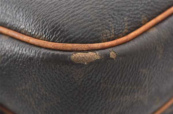 Authentic Louis Vuitton Monogram Reporter PM Shoulder Bag M45254 Junk 2577J