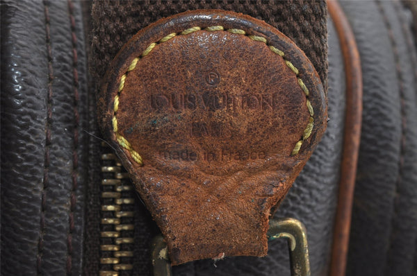 Authentic Louis Vuitton Monogram Reporter PM Shoulder Bag M45254 Junk 2577J