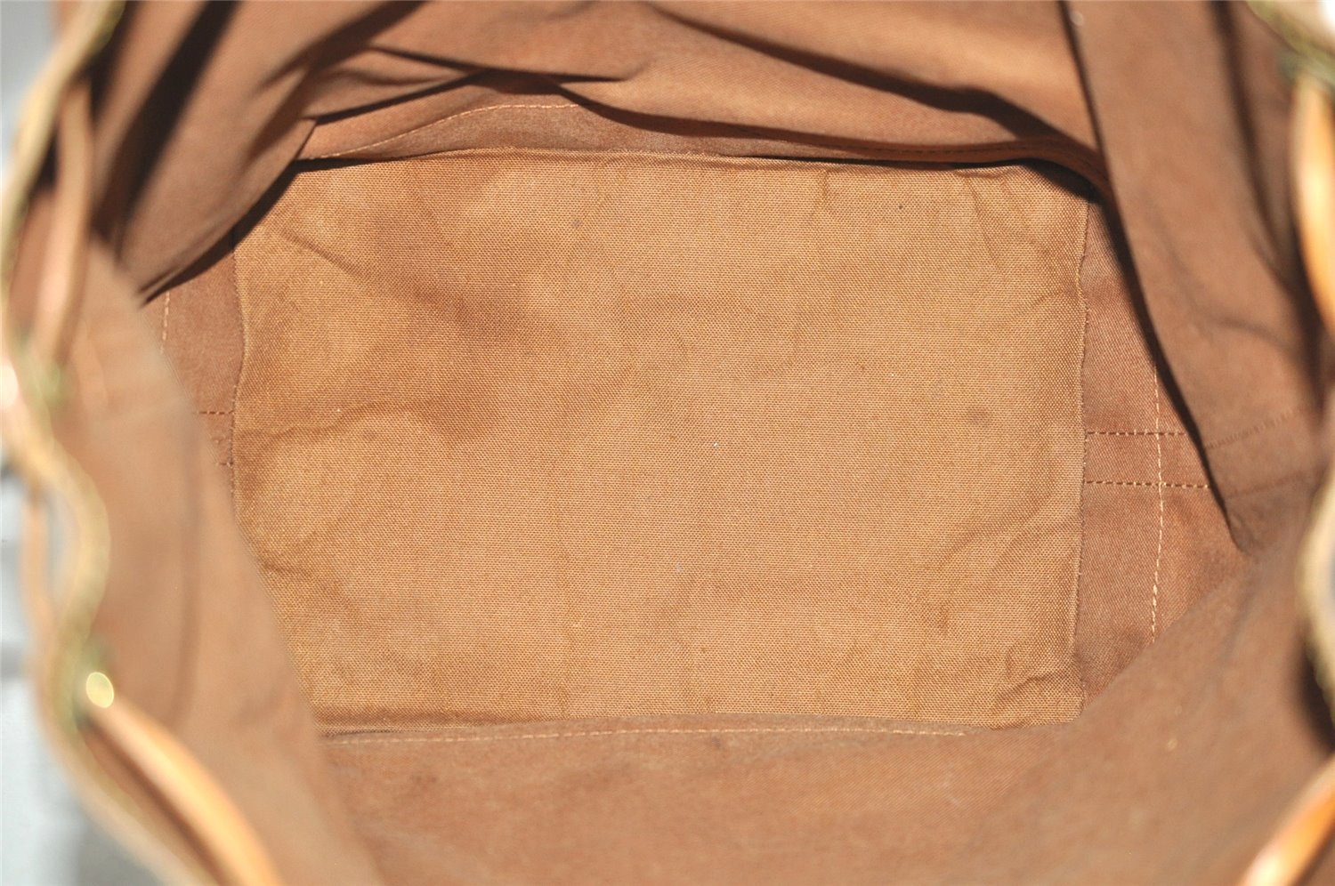 Authentic Louis Vuitton Monogram Noe Shoulder Drawstring Bag M42224 LV 2578I