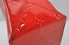 Authentic Louis Vuitton Vernis Reade PM Hand Bag Red M91088 LV 2578J