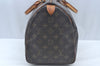 Authentic Louis Vuitton Monogram Speedy 35 Hand Boston Bag M41524 LV 2578K