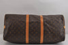 Authentic Louis Vuitton Monogram Keepall Bandouliere 55 M41414 Boston Bag 2579J