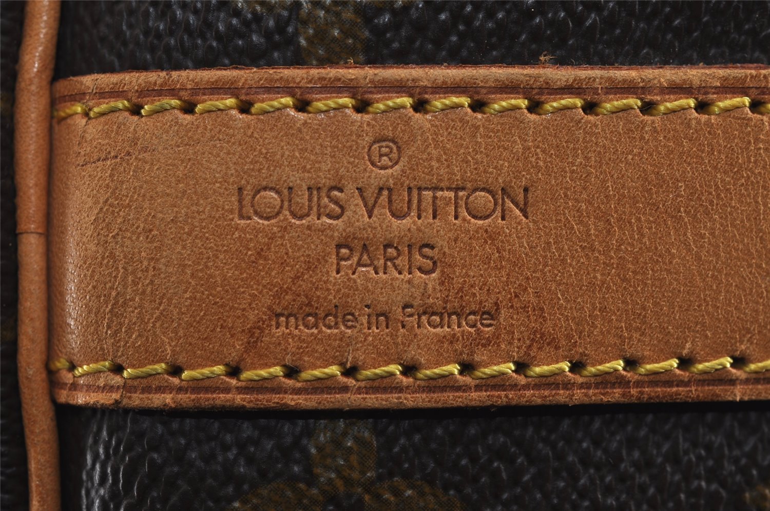 Authentic Louis Vuitton Monogram Keepall Bandouliere 55 M41414 Boston Bag 2579J