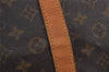 Authentic Louis Vuitton Monogram Keepall Bandouliere 55 M41414 Boston Bag 2579J