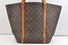 Authentic Louis Vuitton Monogram Sac Shopping PM Tote Bag M51108 LV 2579K