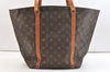 Authentic Louis Vuitton Monogram Sac Shopping PM Tote Bag M51108 LV 2579K