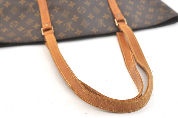 Authentic Louis Vuitton Monogram Sac Shopping PM Tote Bag M51108 LV 2579K