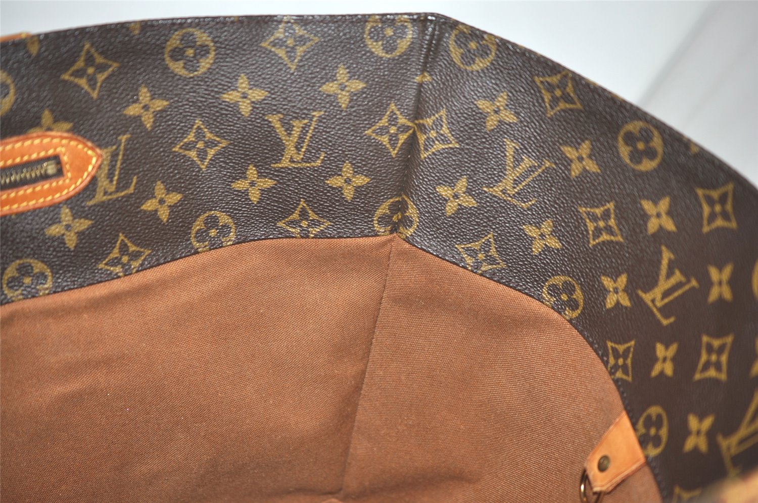 Authentic Louis Vuitton Monogram Sac Shopping PM Tote Bag M51108 LV 2579K