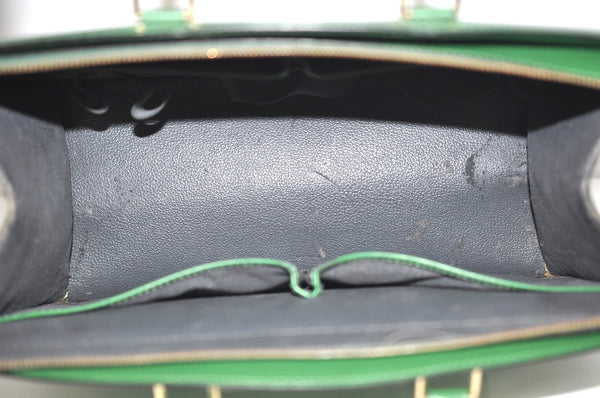 Authentic Louis Vuitton Epi Riviera Hand Bag Green M48184 LV 2580G