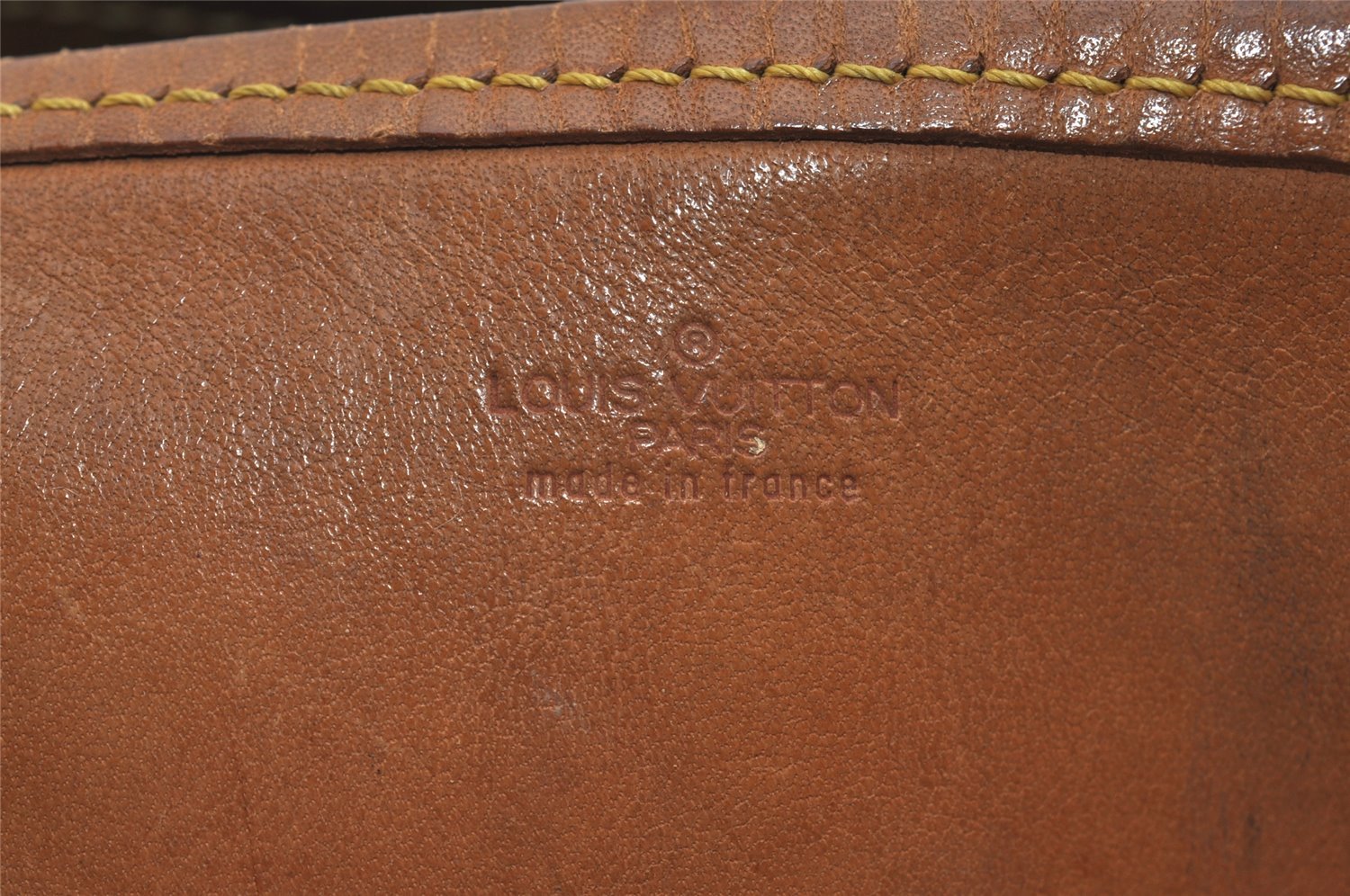 Authentic Louis Vuitton Monogram Bucket GM Shoulder Tote Bag Old Model LV 2580I