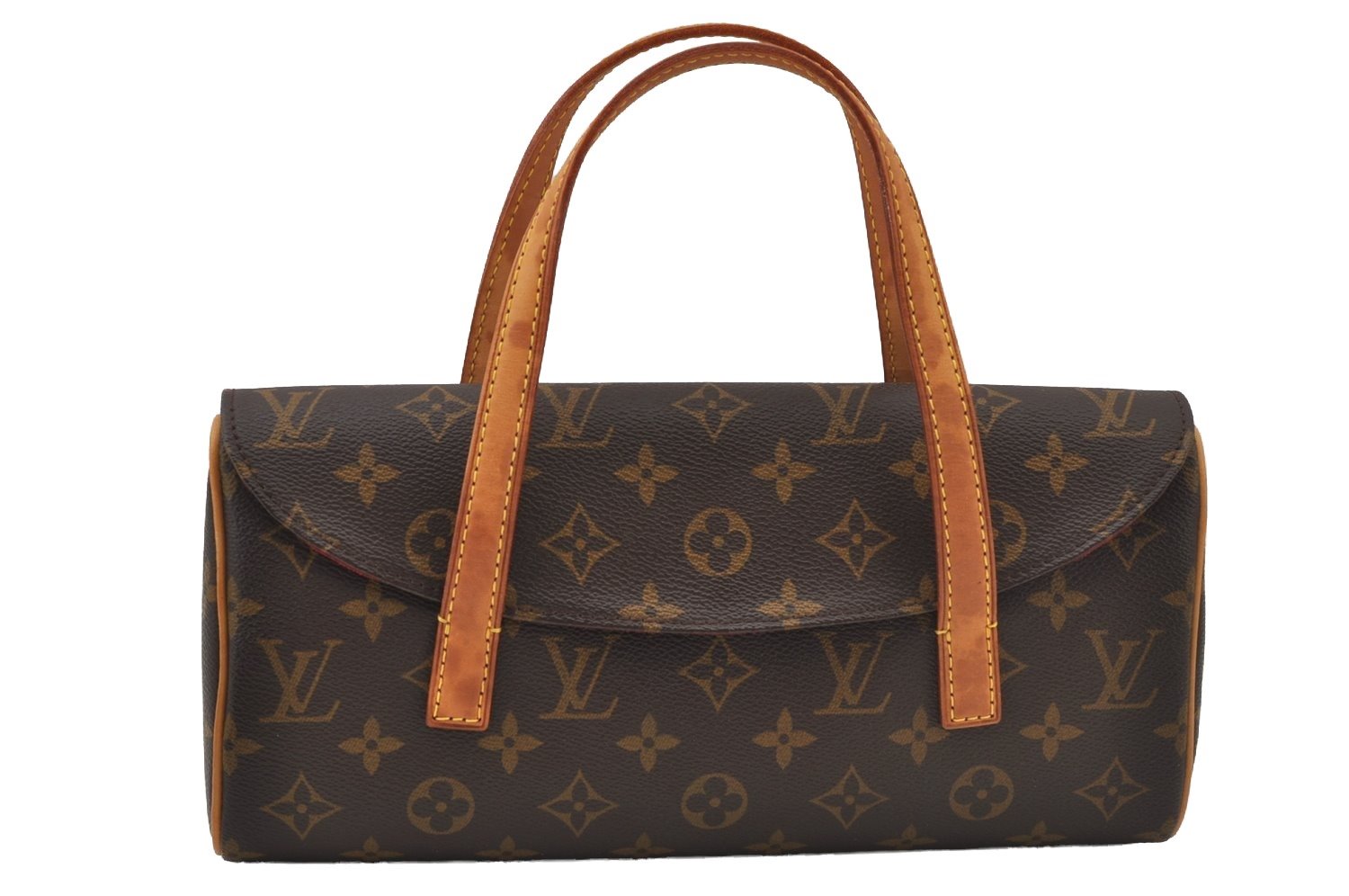 Authentic Louis Vuitton Monogram Sonatine Hand Bag Purse M51902 LV 2580J