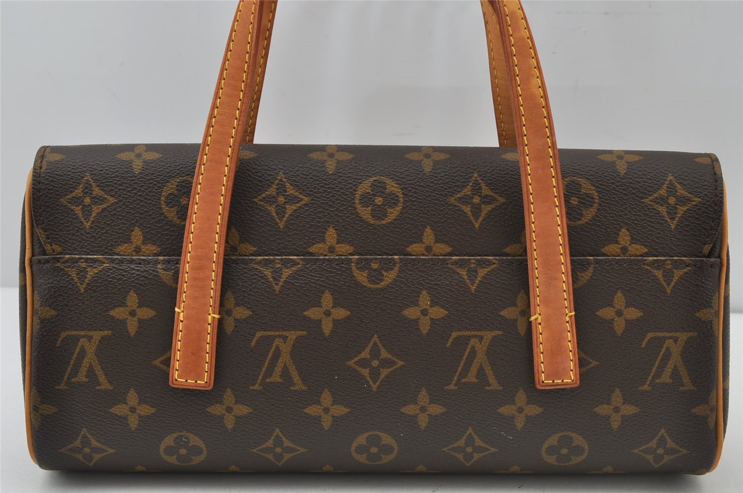 Authentic Louis Vuitton Monogram Sonatine Hand Bag Purse M51902 LV 2580J