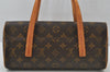 Authentic Louis Vuitton Monogram Sonatine Hand Bag Purse M51902 LV 2580J